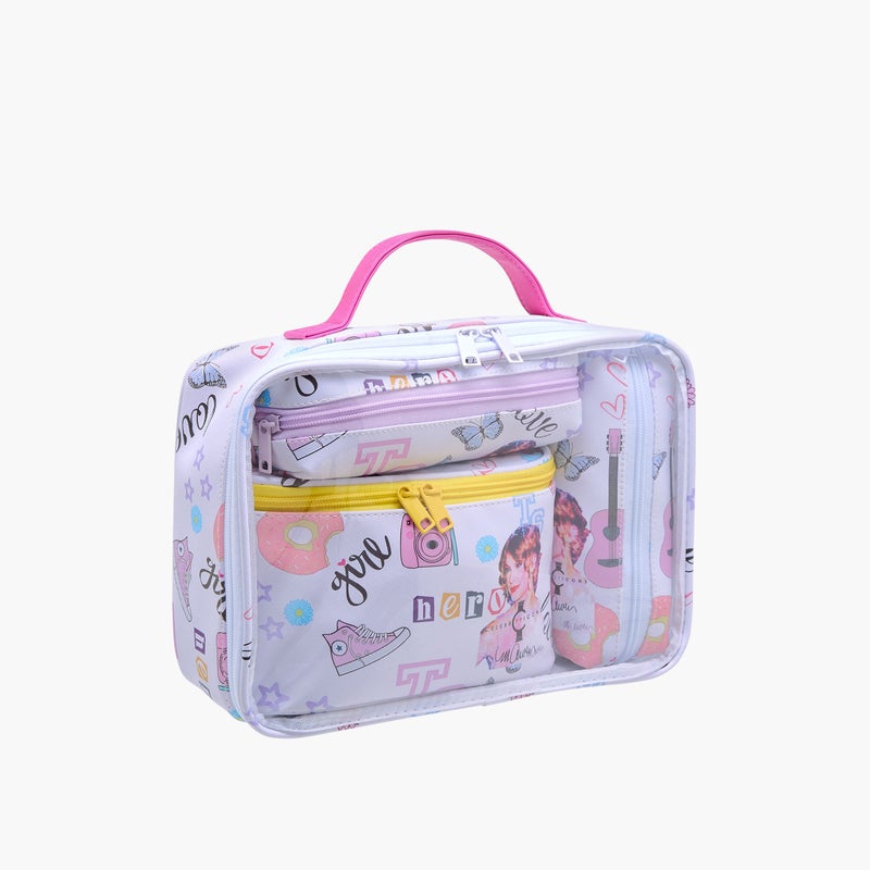 LIFESTYLE Taylor Swift 4-Piece Cosmetic Bag Set for Girls - Image 3